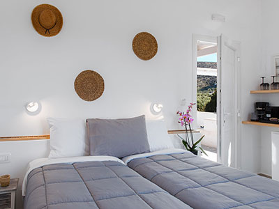 Aegean Harmony - Appartement avec deux lits simples